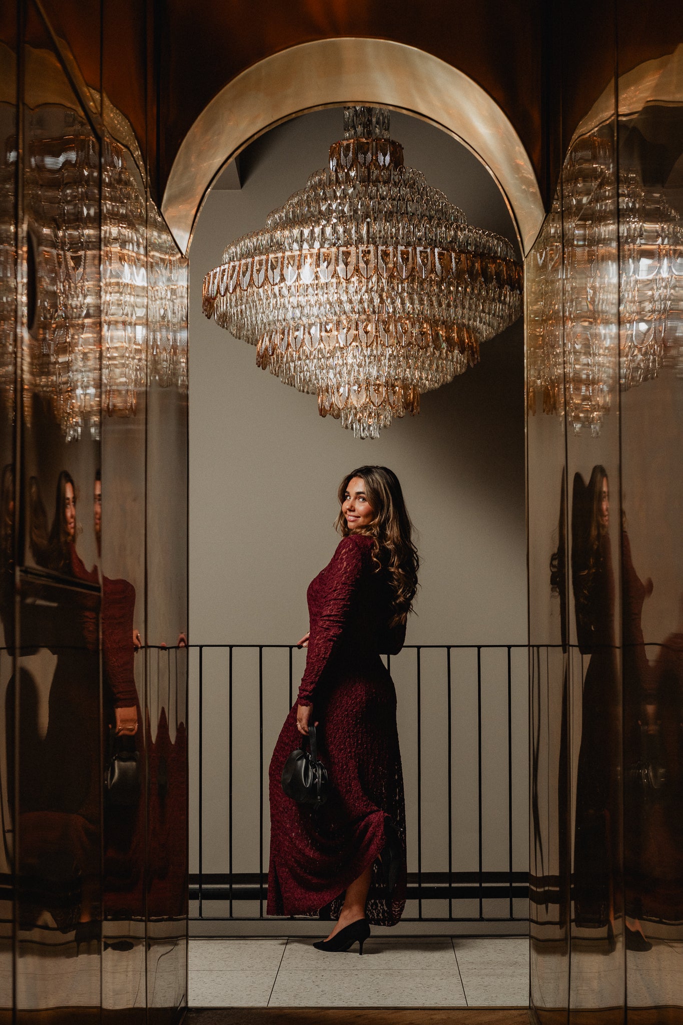 VMLUNA Long Dress - Biking Red